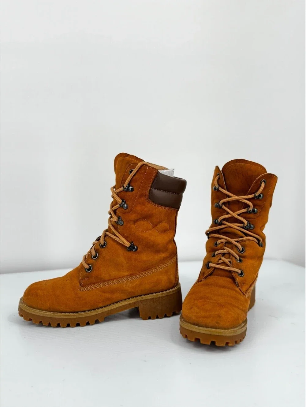 Vintage Timberland Europe Steel Toe Boots Men’s 5.5 / Women’s 7 Leather Romania